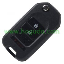 Honda style 2+1 button remote key B10-2+1 for KD300 and KD900 to produce any model remote