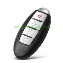 For Nissan 3+1 button smart Remote Key with 315MHz ID46  FCC ID: CWTWBU729 CWTWBU735