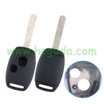 For Honda 2+1 button remote key blank（with chip groove place) enhanced version