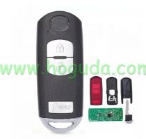 For Mazda Smart Remote Key 3 Button Fob FSK 315MHz ID49 Chip  FCC ID: WAZSKE13D01