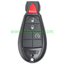 For Chrysler Jeep 3+1 button remote key with PCF7961M / HIATG AES / 4A chip FCC ID: GQ4-53T IC: 1470A-34T P/N: 68105083 AC AD AE AF AG