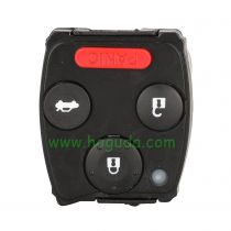 For Honda 3 button remote key with 4333Mhz  ID46 chip FCCID:N5F-S0084A