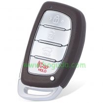 For Hyundai 4 button smart remote car key with 47 chip 434Mhz FCC ID: TQ8-FOB-4F11 IC: 5074A-FOB4F11 P/N: 95440-G2010