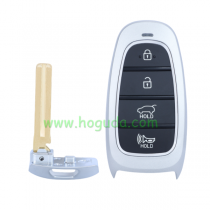 For Hyundai 4 button Smart Remote Key Shell