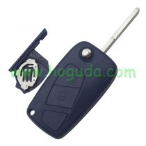 For Fiat 3 button remtoe key blank with special battery clamp Blue color  