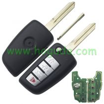 For Nissan 4 button replace remote key with 315mhz FCCID is KBRASTU15