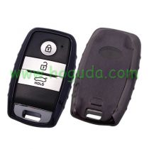 For Kia TPU protective key case black color    