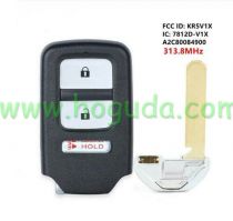 For Honda HR-V Fit 2+1 button Remote Control key 47 Chip 313.8MHz  FCC ID:KR5V1X A2C80084900