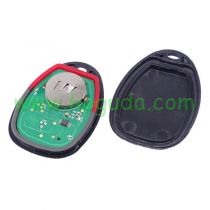 For Buick 3+1 Button remote key  with FCCID: KOBGT04A -315Mhz