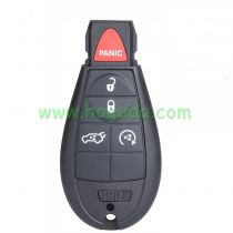 For Chrysler Jeep 4+1 button remote key with PCF7961M / HIATG AES / 4A chip FCC ID: GQ4-53T IC: 1470A-34T P/N: 68105083 AC AD AE AF AG