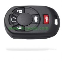 For Cadillac 5 button remote key with 315Mhz  ID46 chip  FCC ID: M3N65981403 IC: 267F-65981403 P/N: 15212383 / 15212382