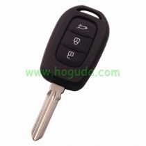For Renault 3 button remote key HU179 blade with 434mhz PCF7961M(HITAG AES)chip