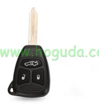 For Chrysler 3 button remote key shell