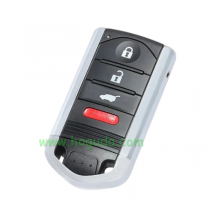 For Acura 3+1 button remote Key blank