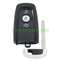 For Ford Mustang 3 button remote key  433 MHz ID49 HITAG PRO FCCID:HS7T-15K601-DC/ JR3T-15K601-DB  A2C11460302