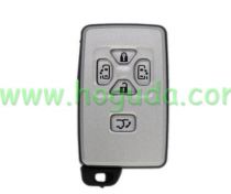 For Toyota 5 button remote key blank with key blade