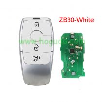KEYDIY Remote key 4 button KD-ZB30 WHITE smart key for KD900 URG200 KD-X2