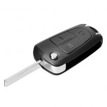 For Opel 3 button flip remote key blank