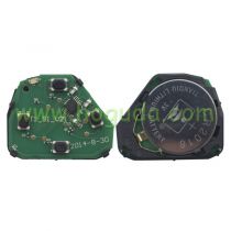 For Toyota 3+1 button remote key with 314.4Mhz FCCID:HYQ12BDC