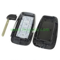 For Toyota 3 button remote key blank can put vvdi toyota smart pcb card