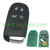 For Chrysler/Dodge keyless 4+1 button remote key with 434mhz with PCF7945M (HITAG AES) chip FCC ID:GQ4 53T                                      