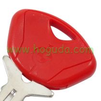 For BMW Motorcycle transponder key blank with red color