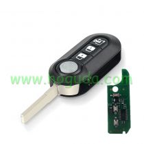 After Market For Fiat Delphi BSI 3 button remote key with 434mhz PCF7946 chip