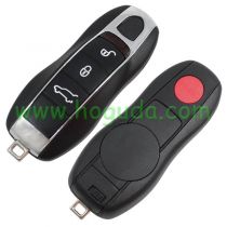For Porsche 3+1 button  remote key blank with panic button