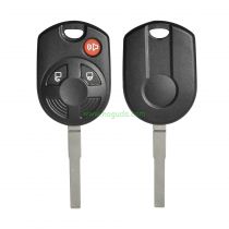 For Ford 3 buton remote key shell with HU101 key blade enhanced version