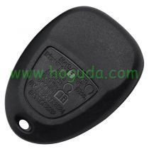 For Cadillac 4+1 button remote key blank Without Battery Place