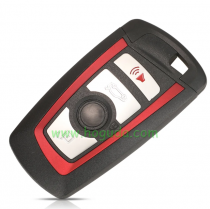 For BMW 4 button remote key blank with panic button red color