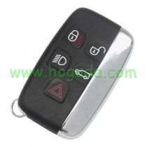 For Landrover 4+1 button smart key with Keyless Go Feature and Pcf7953 Transponder chip    with 315MHZ (No Logo)