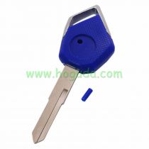 For KAWASAKI motorcycle key blank(blue) left blade