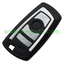 For BMW 7 series 4 button  remote key blank with Key Blade