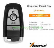 Xhorse XSFO02EN XM38 Series 4-Button Universal Smart Key