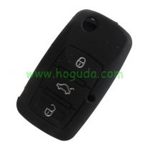For VW 3 button Silicone case (black)