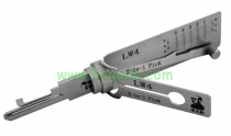 Original LISHI  2-in-1 LW4 5pin Decoder for Locksmith Repairing Tools 2-in-1 Residential Pick & Decoder