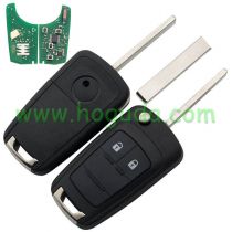 For Buick, for Chevrolet， for Opel,  2 button remote key with 433Mhz ID46 PCF7937E (PCF 7941E) Chip