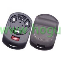For GM 4+1 button remote key blank with battery place