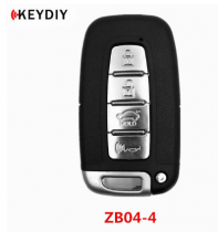 KEYDIY Remote key 3 button ZB04-4 Right Slot smart key for KD900 URG200 KDX2 KD MAX