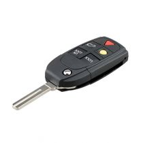 For Volvo 5 button remote key blank  without Logo