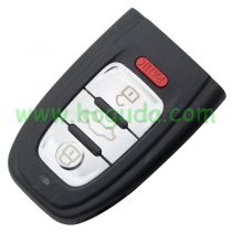 For Audi  A4L and Q5 3+1 button Remote key Blank
