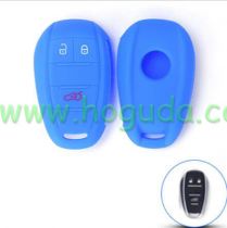 For Alfa 3 button silicon case (blue)
