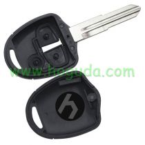 For Mitsubish 2 button remote key blank with Right Blade