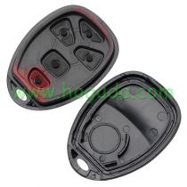 For Buick 4+1 button remote key blank With Battery Place