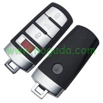For VW keyless 3+1 button remote key with ID48 chip-315mhz