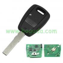For Fiat Fir 114 and Punto 188 1Button remote key wth 434mhz in black color, programmed by Zedfull