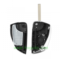 For Opel 2 button modified flip remote key blank