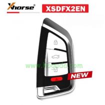 Xhorse XSDFX2EN Knife Style Smart Key 4 Buttons Supports 4A 46 47 48 49 MQB48 MQB49