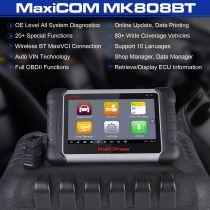 For Autel MaxiCOM MK808BT OBD2 Bluetooth-compatible Auto Diagnostic Scanner